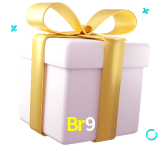 Receba seus bônus de boas-vindas no Br9